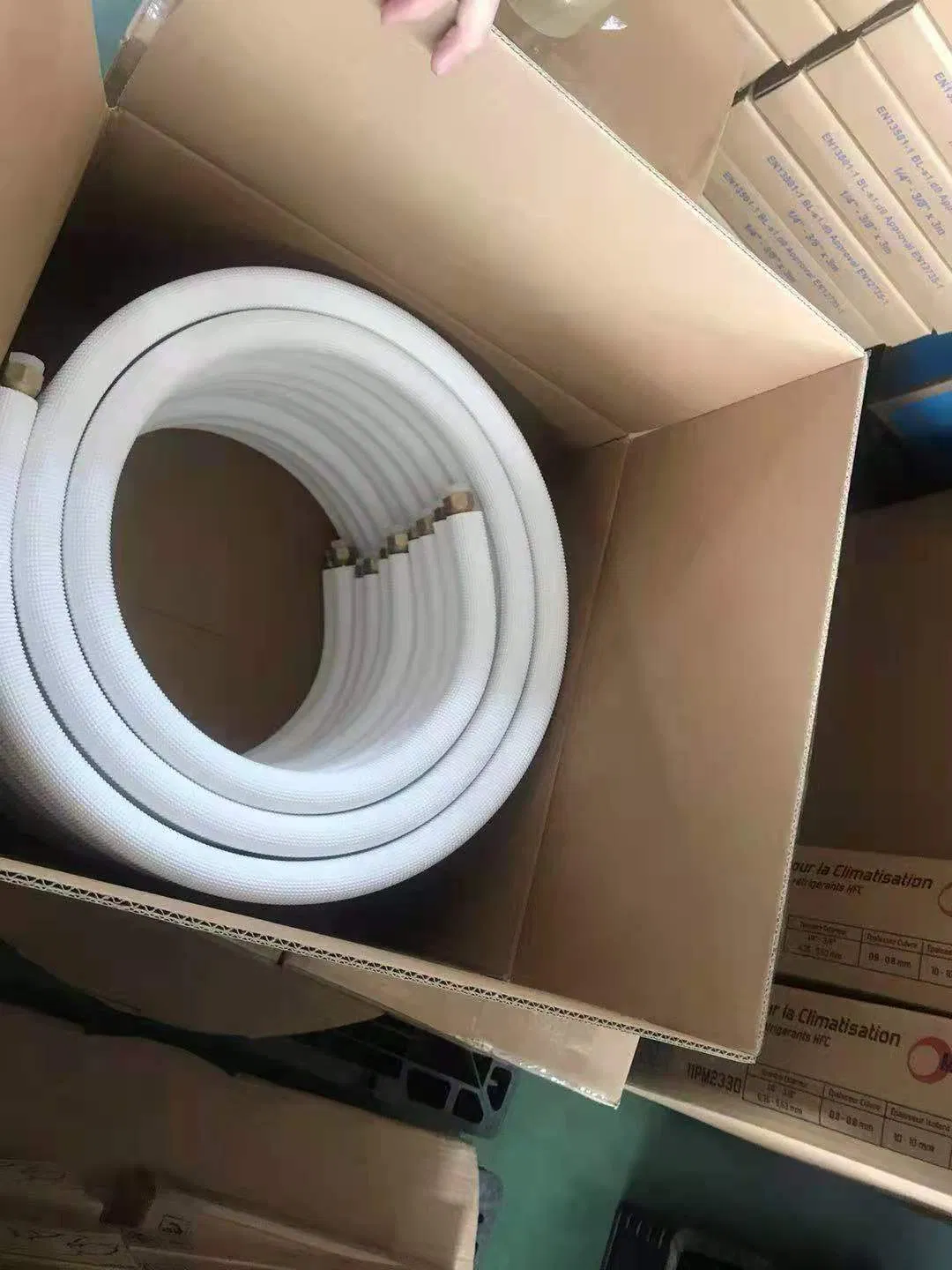 PE Pipe Insulated Air Conditioner Copper Pipe