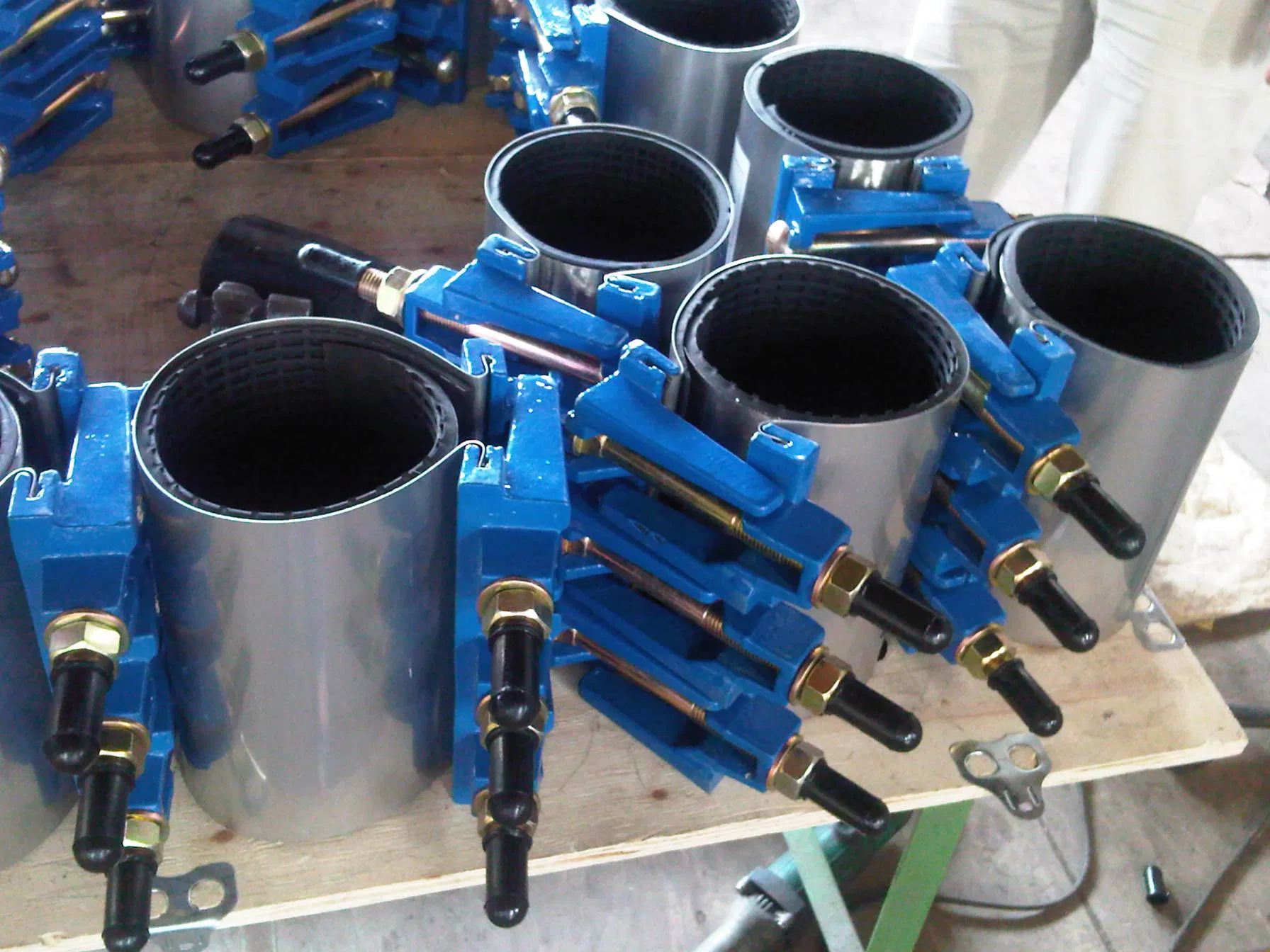 Double Band/Single Band Full SS304/201 All Stainless Steel Repair Clamp