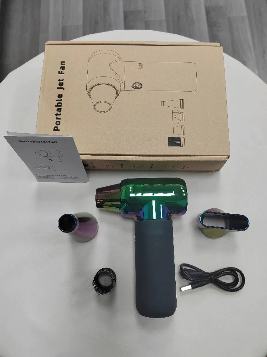 Barbershop High Speed 110000rpm Fan Air Blower Clean Dust Turbo Jet Air Duster Barber Portable Compressed Air Cleaner