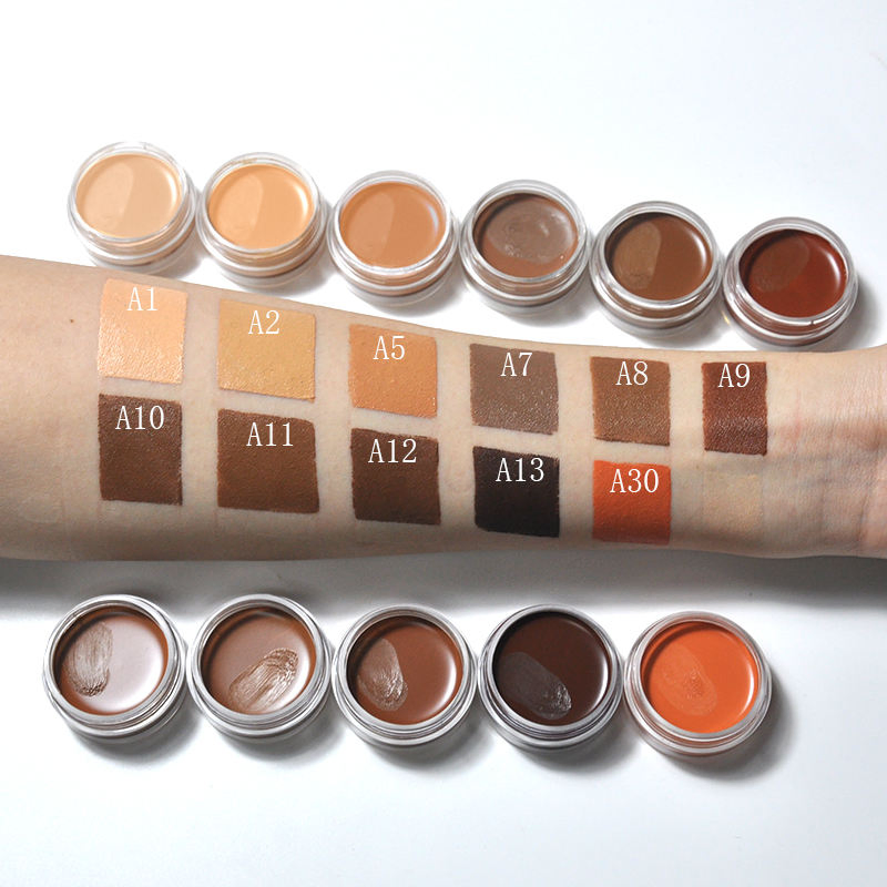 Full High Coverage Cream Eye Dark Circles Scars Makeup Foundation Concealer