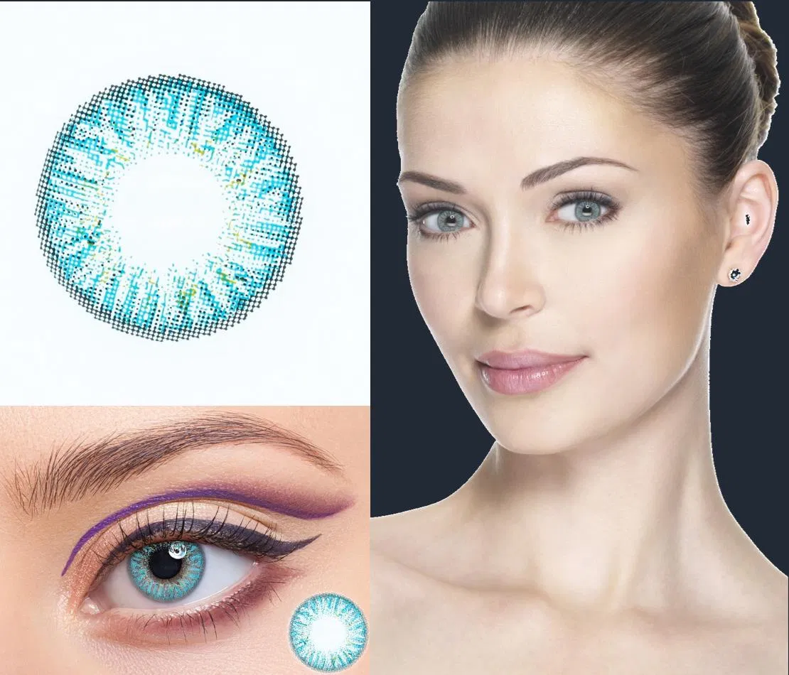 Daily Colored Contact Lenses for Beauty Eye From Factory Can OEM