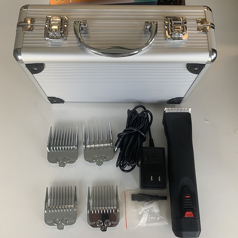Professional Cordless Dog Grooming Clipper Kit for Quiet Trimming