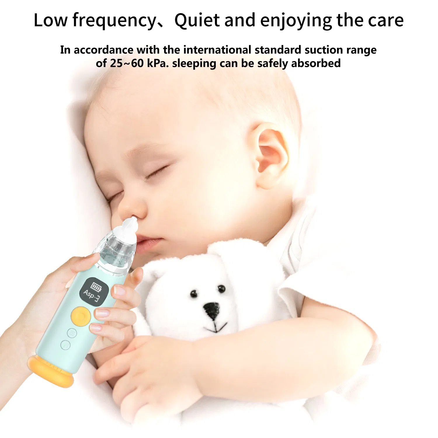 Baby Nose Cleaner Vacuum Pump Electric Nasal Aspirator for Child