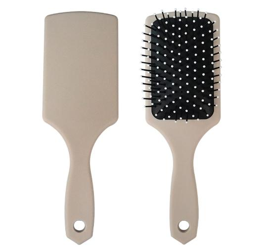 Custom Logo Paddle Detangling Straight Brush Air Cushion Massage Hair Comb