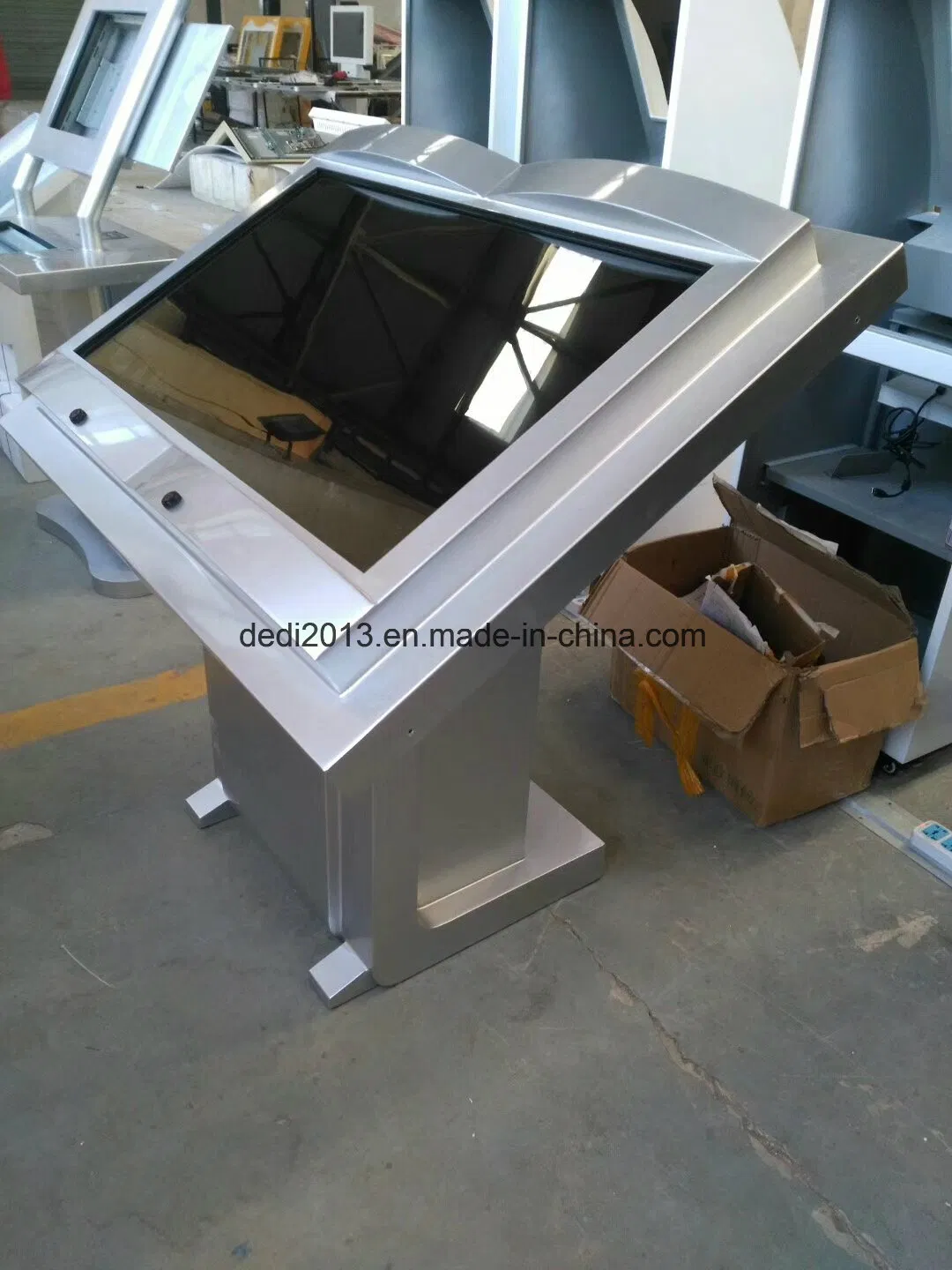 46inch Digital Signage Book Interactive Touch Screen Floor Standing LCD Kiosk