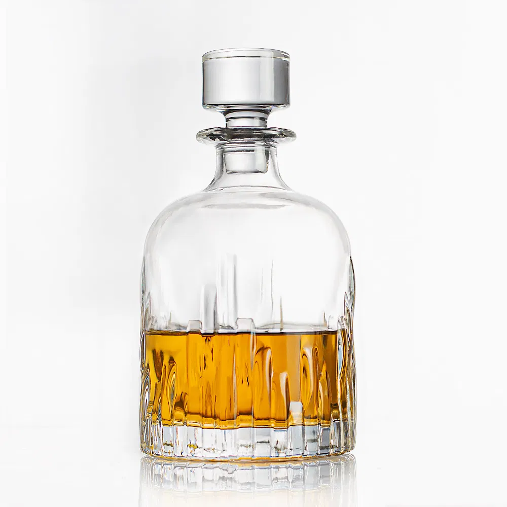 1000ml Wholesale Crystal Glass Wine Whisky Decanter Bottle