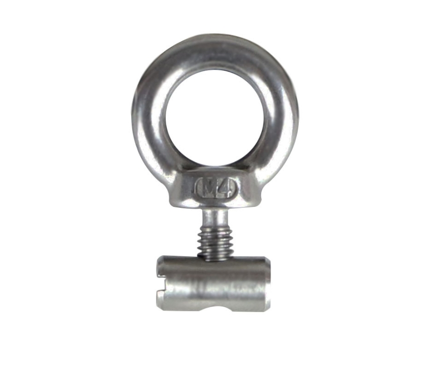 304 Stainless Steel RV Camper Awning Boat Kayak Track Ring Tent Hanging Wire Slide Track Ring Hardware Accessories