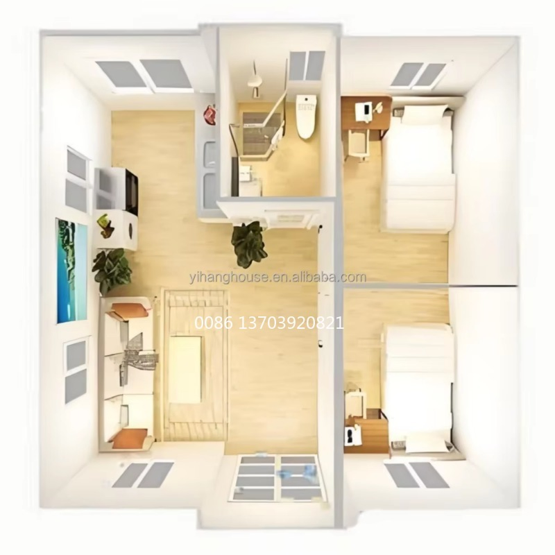 Factory Prefabrication Eco Friendliness Cheap Manufactured Homes Capsule Home Expandable Container House