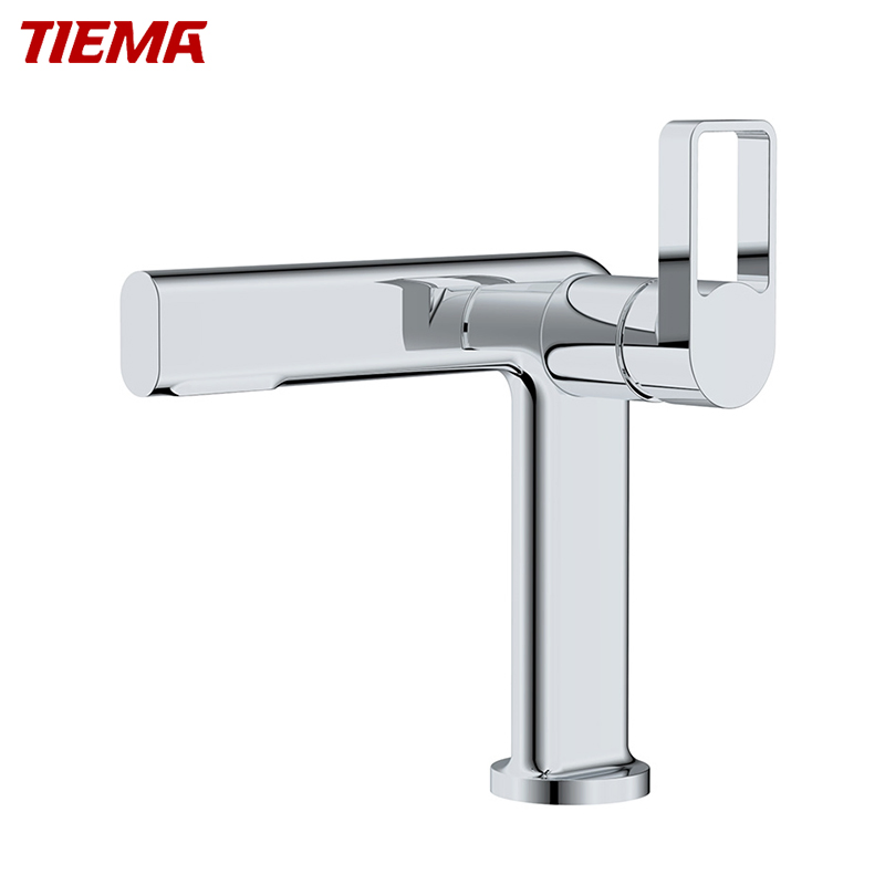 Смеситель для раковины Tiema с хромированным покрытием