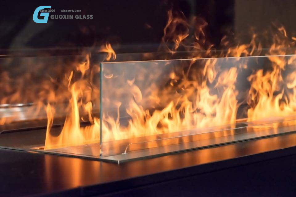 Guoxin Fireproof Borosilicate Glass - 2h, Heat Insulation &amp; Soundproof