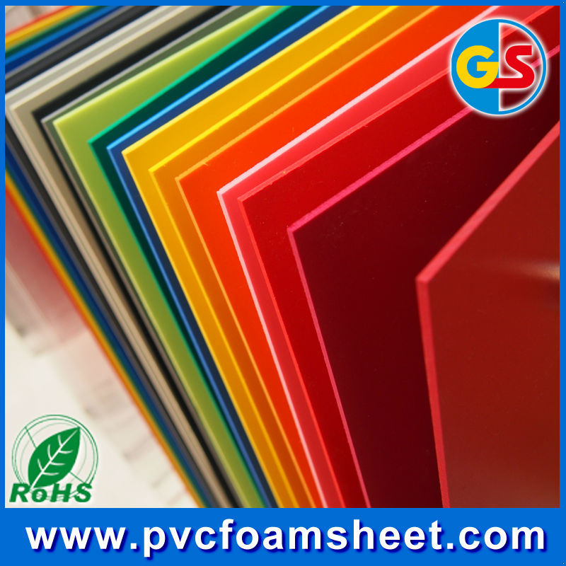 1-40mm Hot Size GS PVC Foam Sheet for Furniture Cabinet