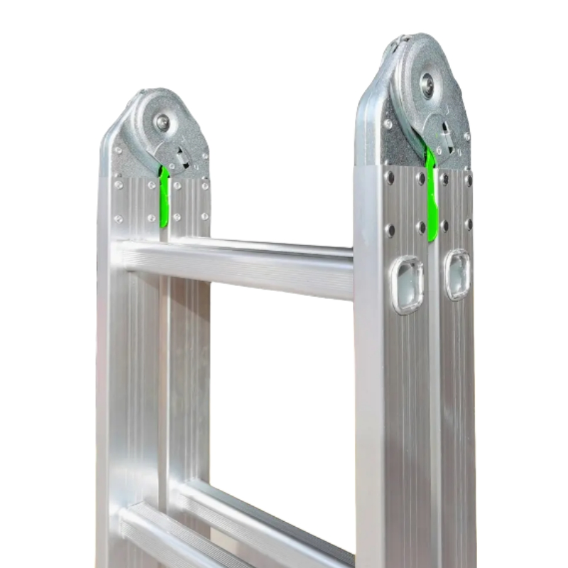 Double Sided Aluminum Hinged Folding Ladder