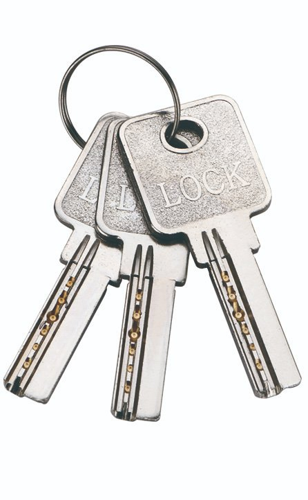 Brass Material Door Hardware Handle Lock Key Cylinder (SX003)
