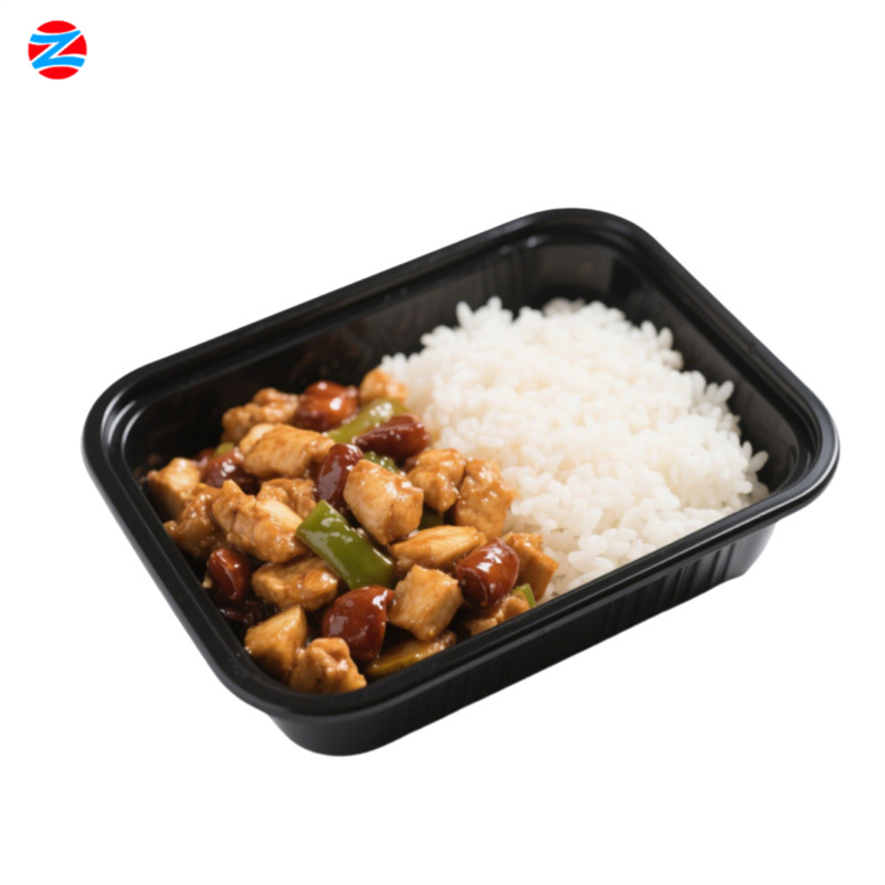 Black and White Aviation Prefabricated Food Packaging Box with Free Sample