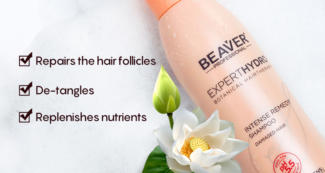 Professional Beaver Hair Care Hair Therapy Intense Remedy Shampoo and Conditioner