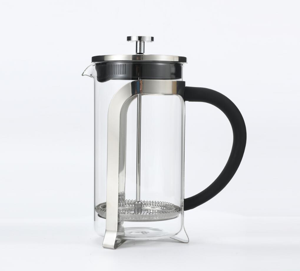 1000ml French Press Pot Glass Coffee Maker Latte Pot