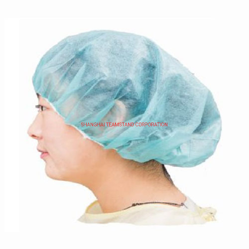 Multi-Color Disposable Non-Woven Bouffant Caps Nurse Caps with CE Certificate