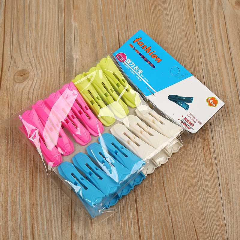 Colorful Laundry Clips Pegs for Drying Shirts and Underwear Efficiently