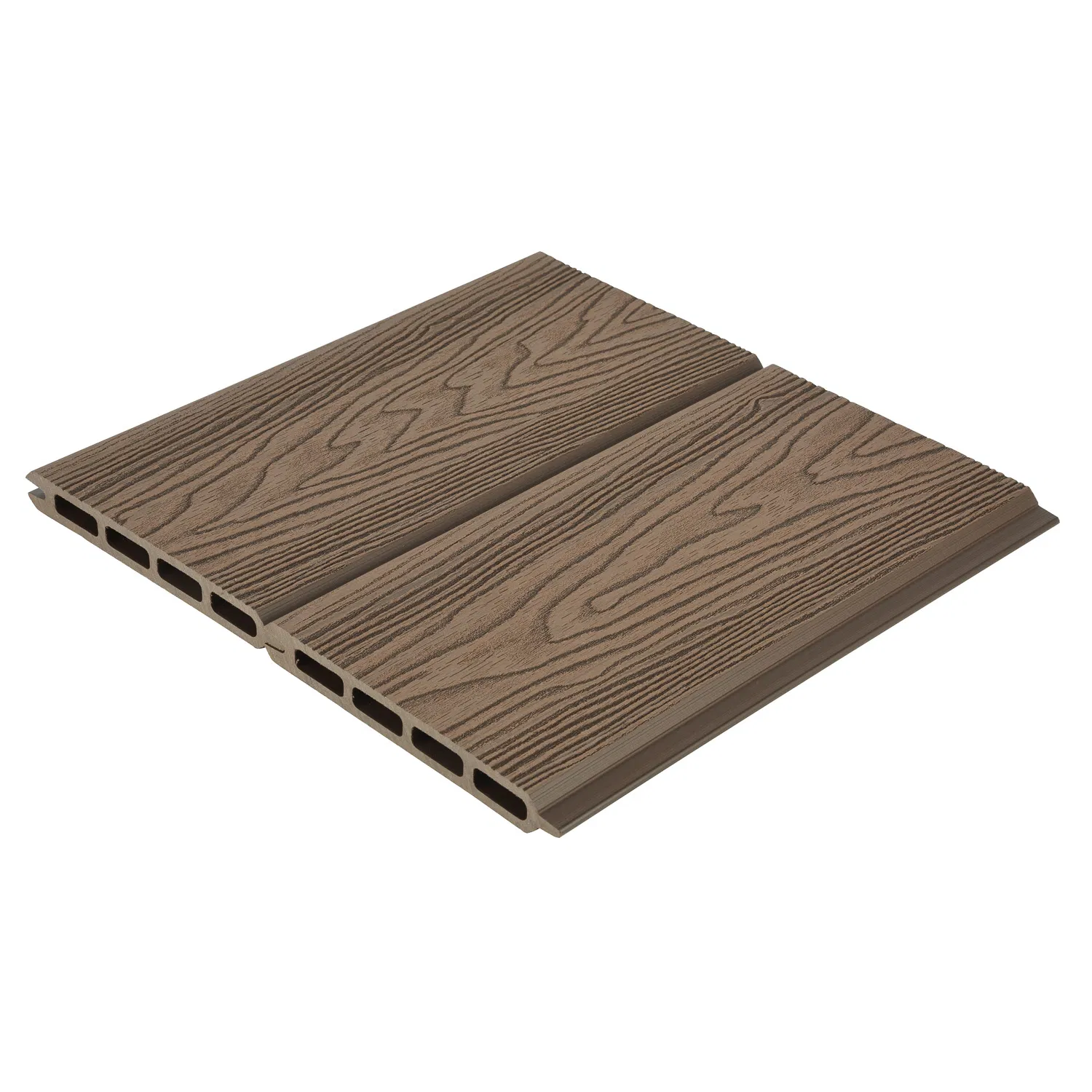 Easy Installation Easy to Maintain Outdoor Decoration WPC Wood Plastic Composite Fence