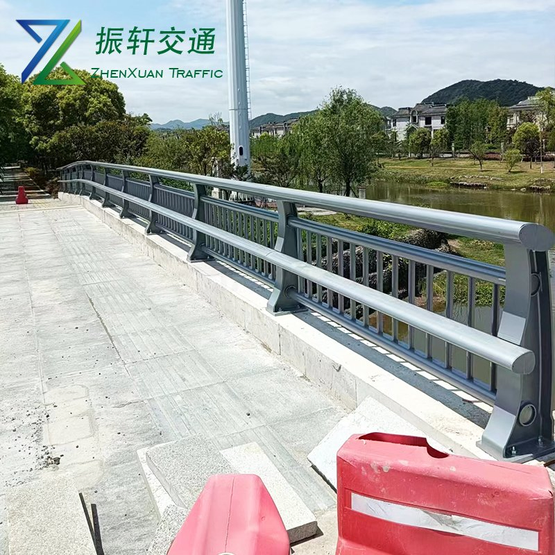 High Quality Bridge Crash Guardrail with Steel Barrier Bridge Anti-Collision Guardrail