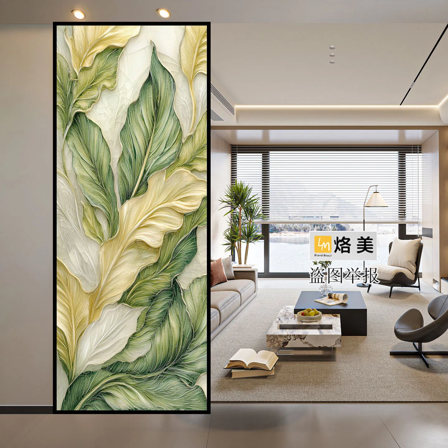 Tempered Glass Living Room Partition Panelvilla Decoration Partitionbathroom Entranceway