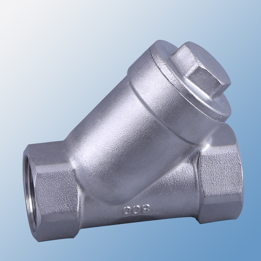 Stainless Steel Sanitary Grade Dairy Double Filter Strainer Class Valve