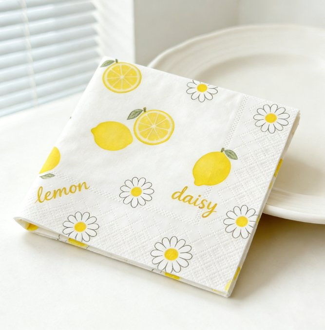 OEM/OEM 3ply 21*21 Napkin Paper Printed Napkin Tissue Pocket Napkin for Hotel