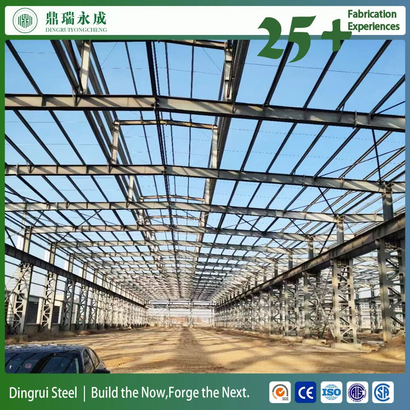 Prefabricated Construction Steel Structure Space Frame Used Warehouse Workshop Building Efficient Steel Structure Solutions for Workshops and Warehouses