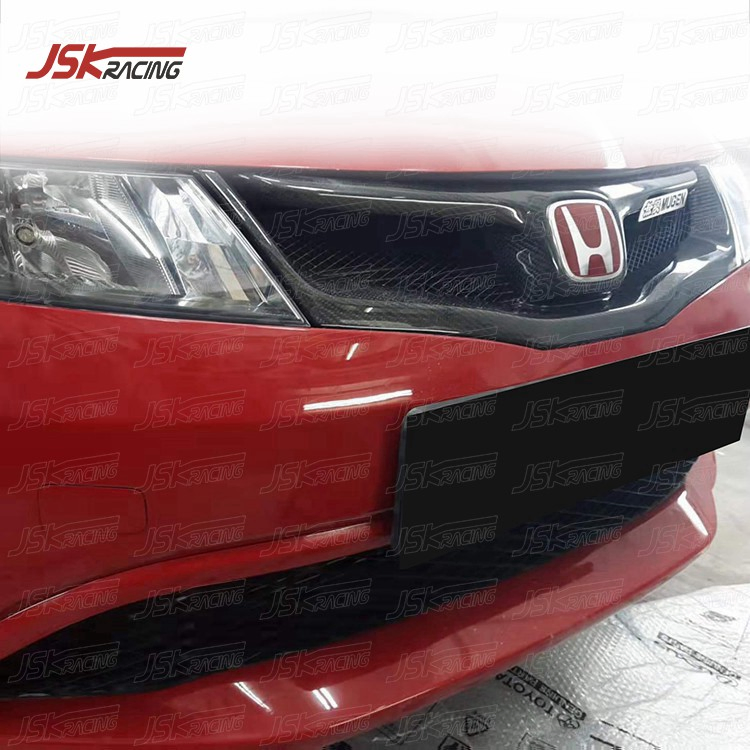 Решетка радиатора из карбона Mugen Style для Honda Civic FN2 Type-R (2006-2010)
