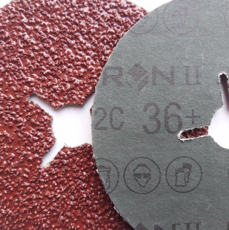 Абразивный лепестковый шлифовальный диск из смолы