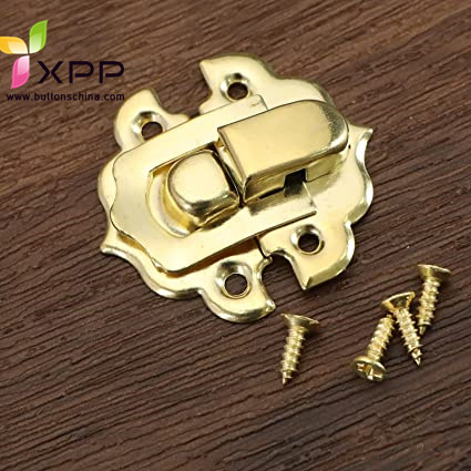 Round Box Lock Mady by Iron for Wooden Box