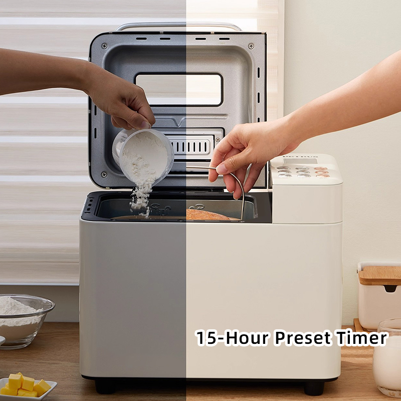 Double-Tube Bread Machine Maker Multi-Functional Automatic Breakfast Toaster