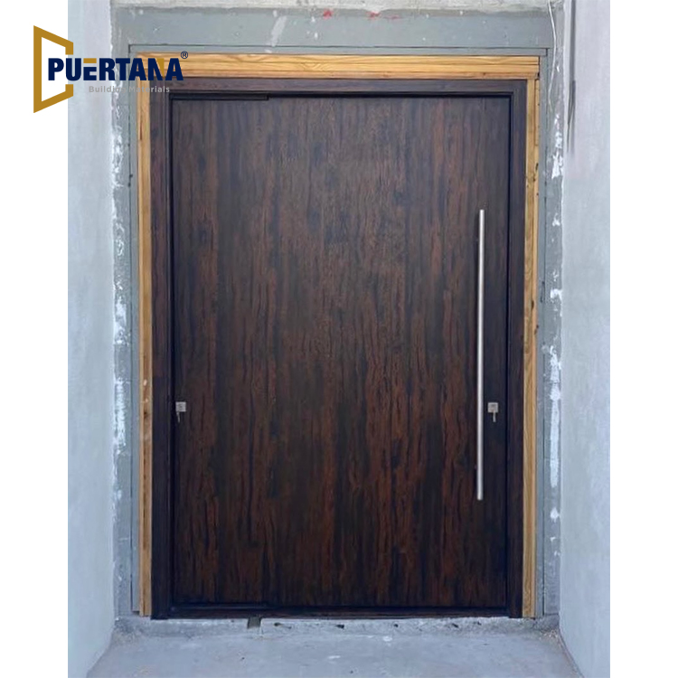 American Design House Entrance Front Pivot Door Large Entrance Exterior Doors Modern Wooden Entry Doors