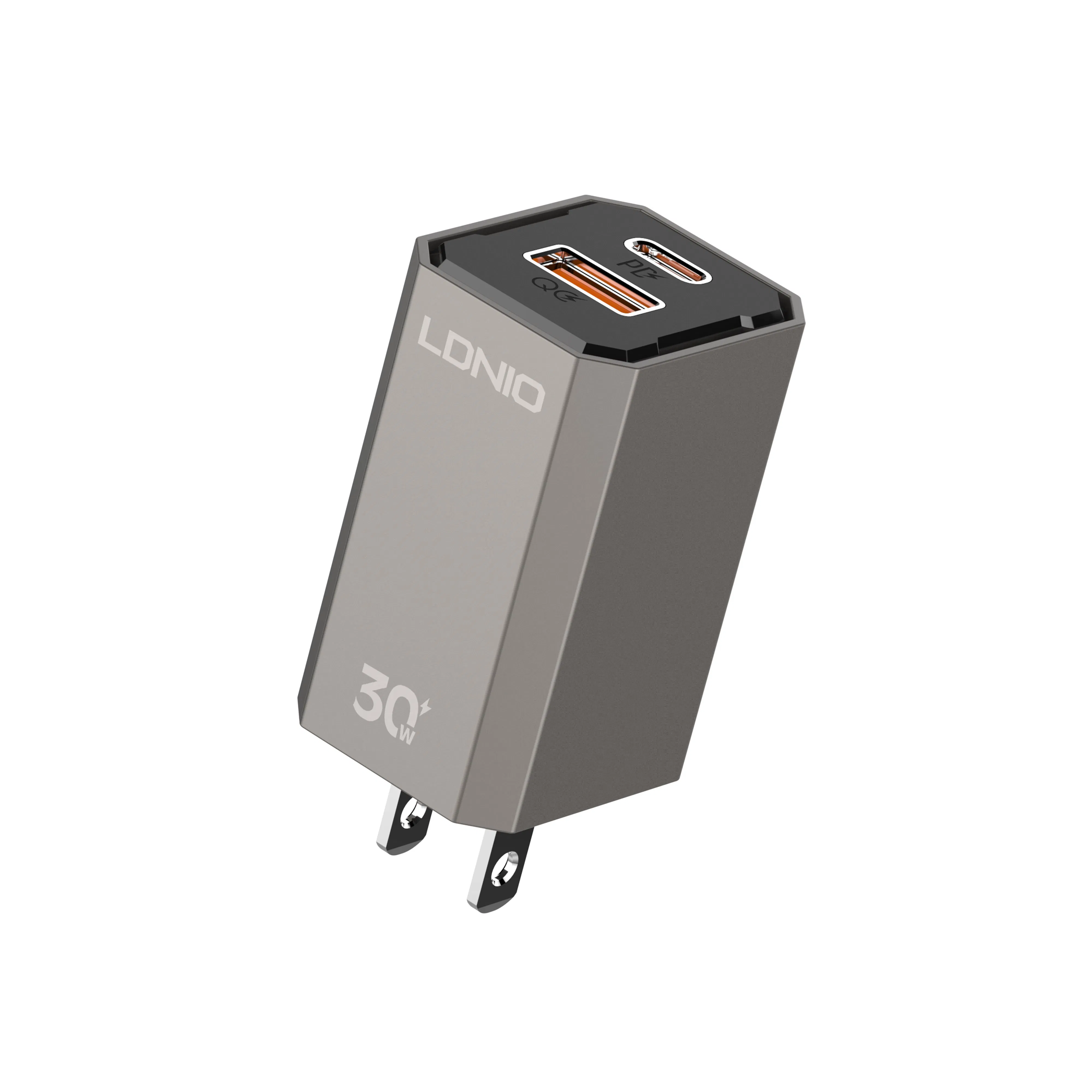 Зарядное устройство Ldnio 30W с двумя портами USB-C