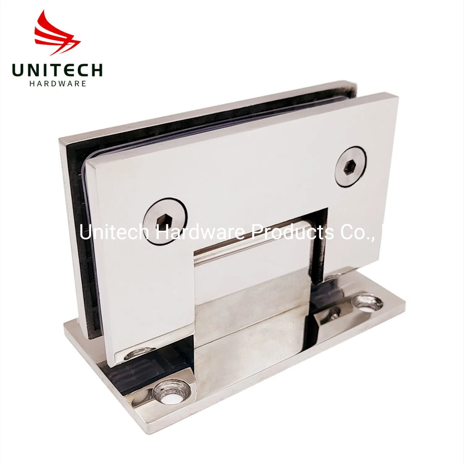 Satinless Steel 304 Bathroom Cabinet Glass Door Hinge with Factory Price