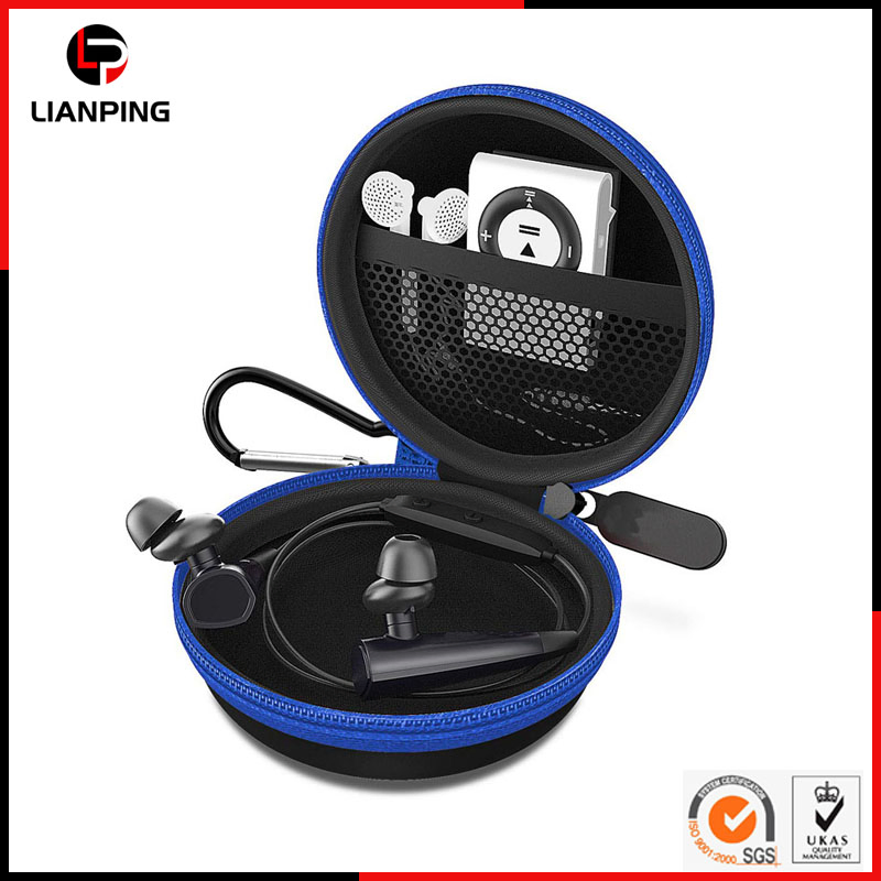 Портативный ударопрочный чехол для наушников EVA