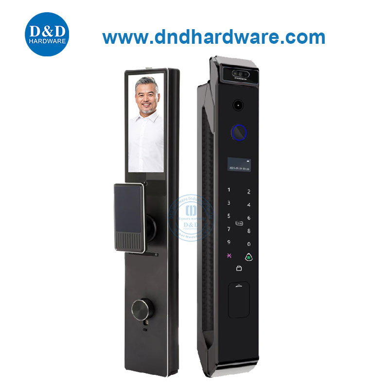 Smart Lock Password 3D Face Recognition Unlock for Metal Wood Security Door