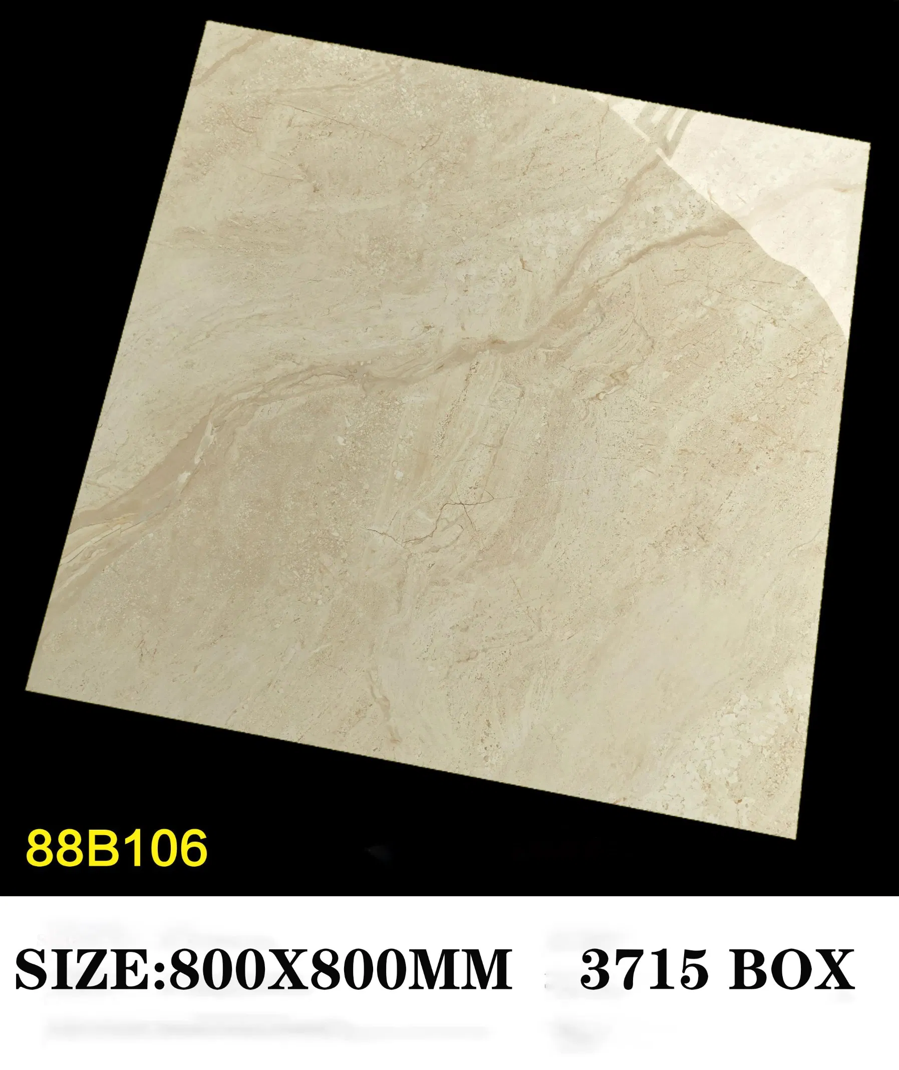 Полированная керамогранитная плитка 800x800 мм, 24 сорт AAA