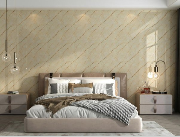Easy-Install 3D Marble PE Foam Wall Panels for Decoration
