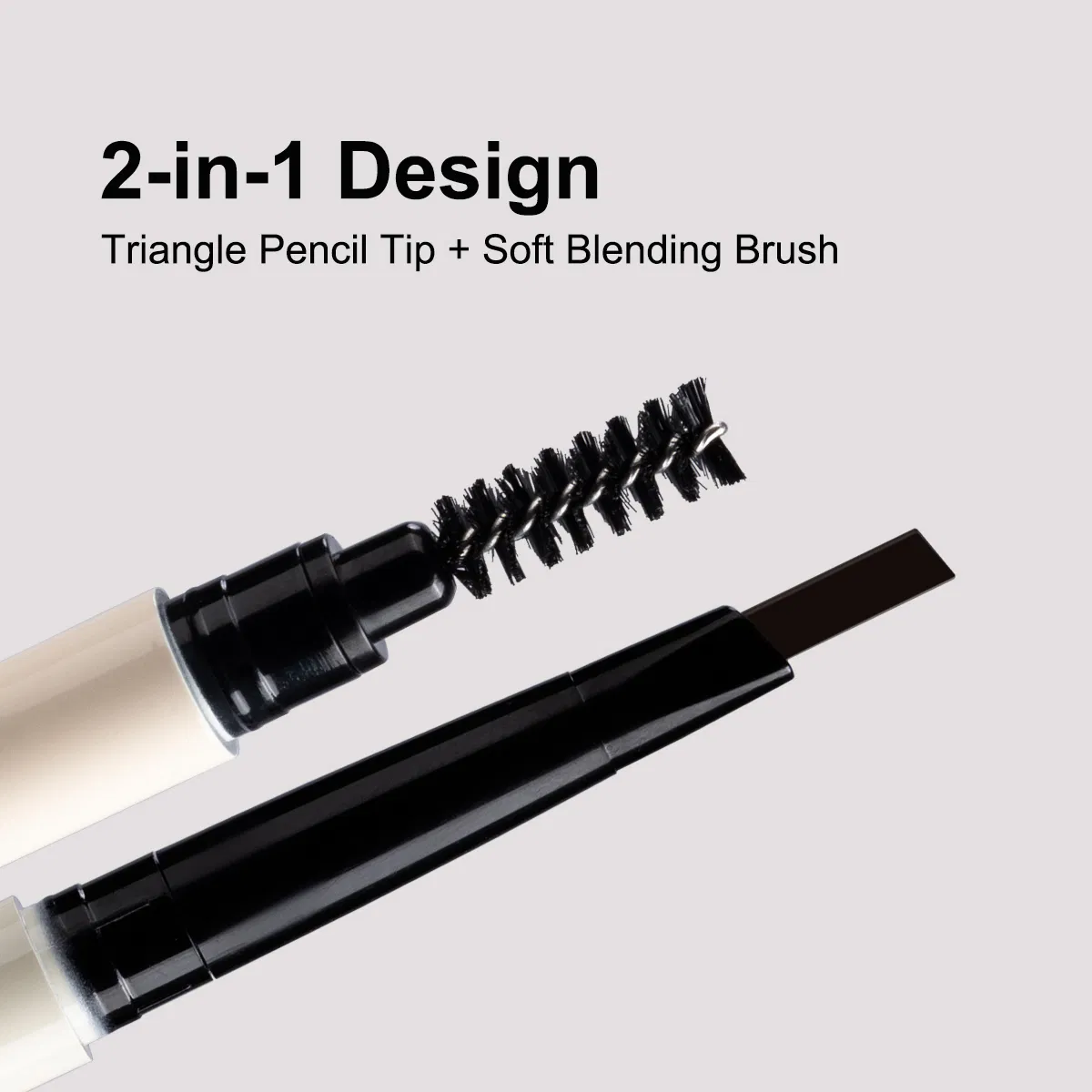 Best Waterproof Permanent Grey Brow Black Eyebrow Pencil Eyebrow Brush Make-up