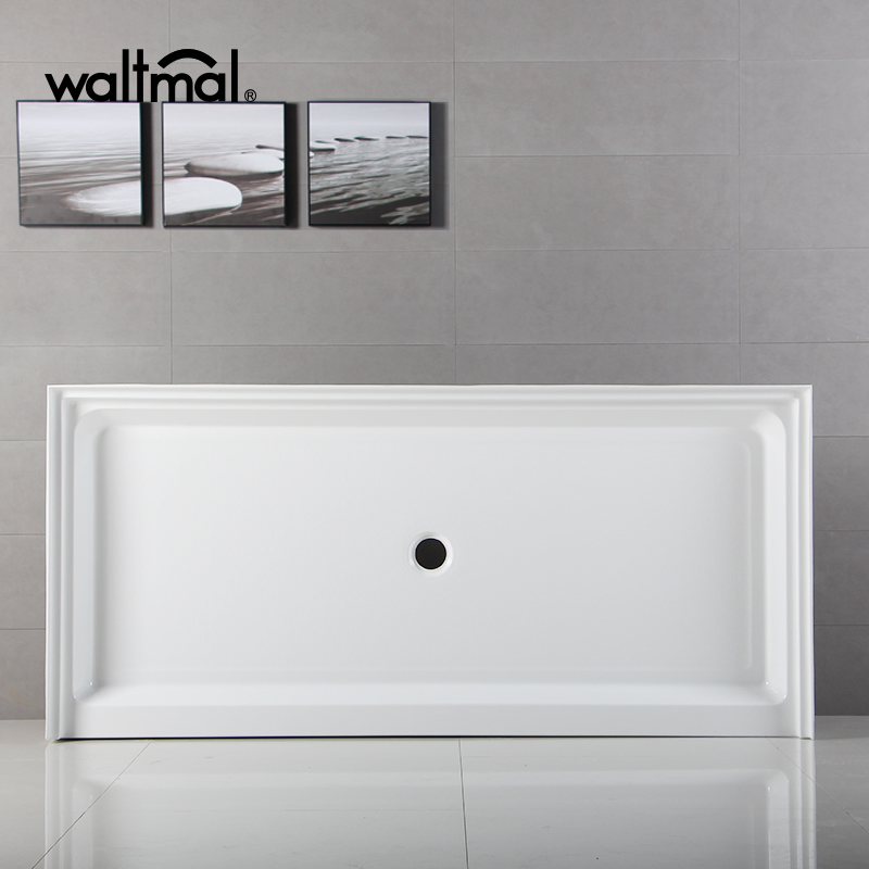 on Sale: CE/Cupc Approved 78*36inch Rectangle Shower Pan with OEM/ODM Service Available-Center Drain