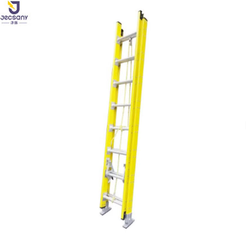 Best Extension Telescopic Folding Step Collapsible Aluminum Fiberglass Ladder