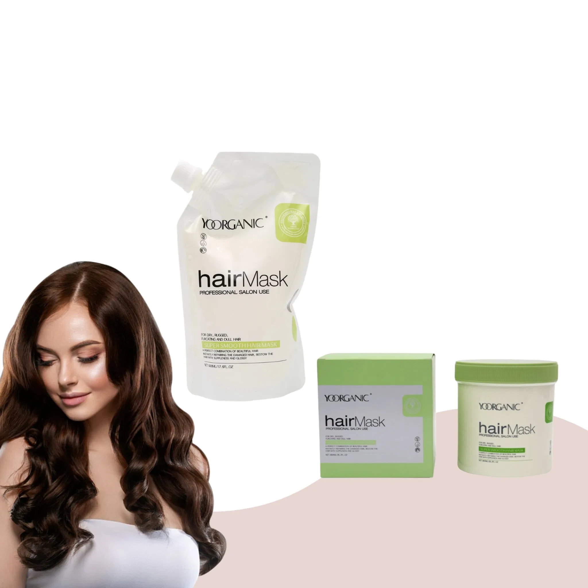 Professional Salon Damage Repaired Hair Care 800ml Keratin Treatment Hair Mask