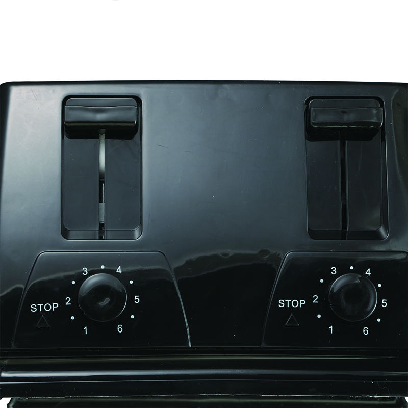 Premium 4 Slice Toaster with Extra Wide Slots for Bagels