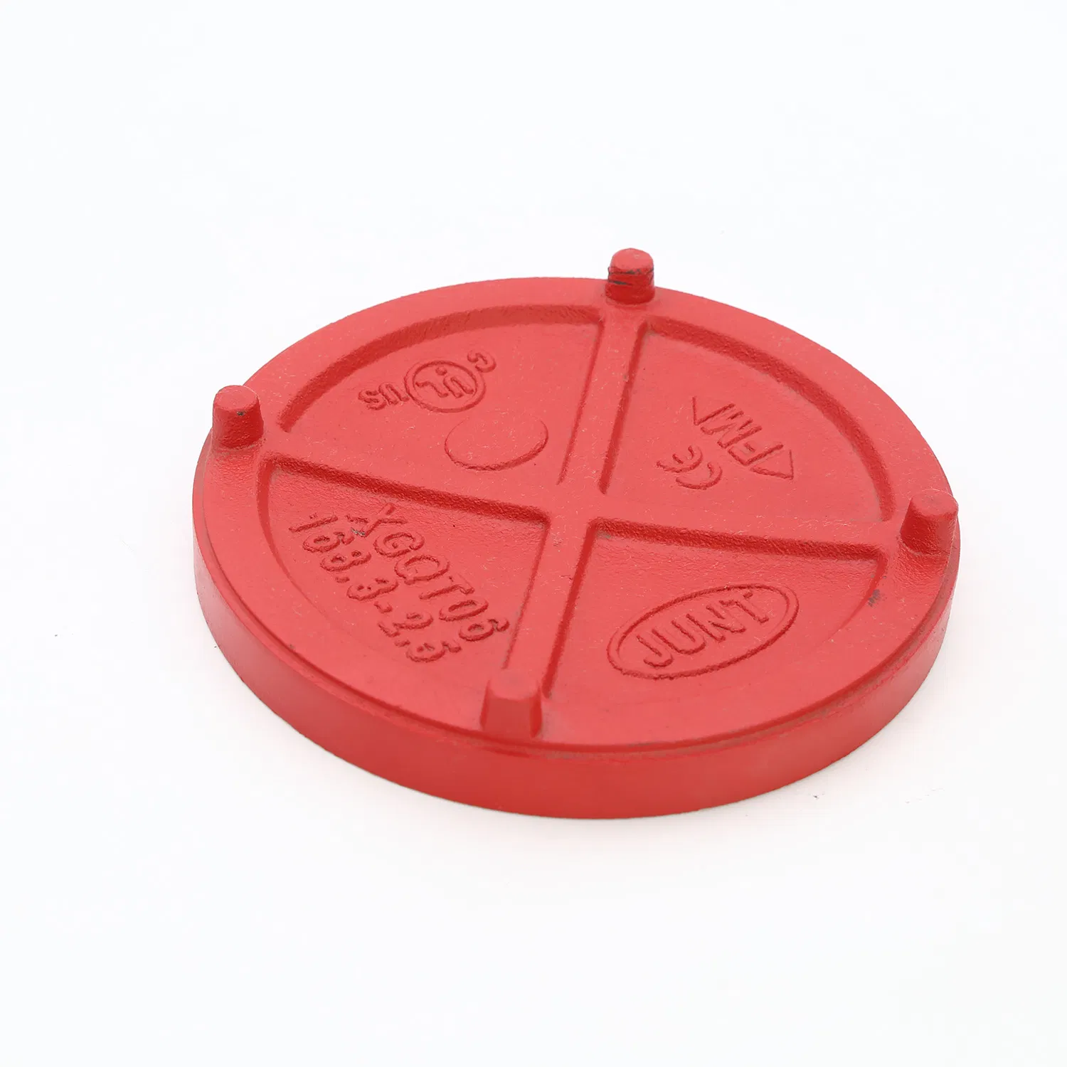 Ductile Cast Iron Grooved Pipe Fittings End Cap for Stainless Steel Pipe