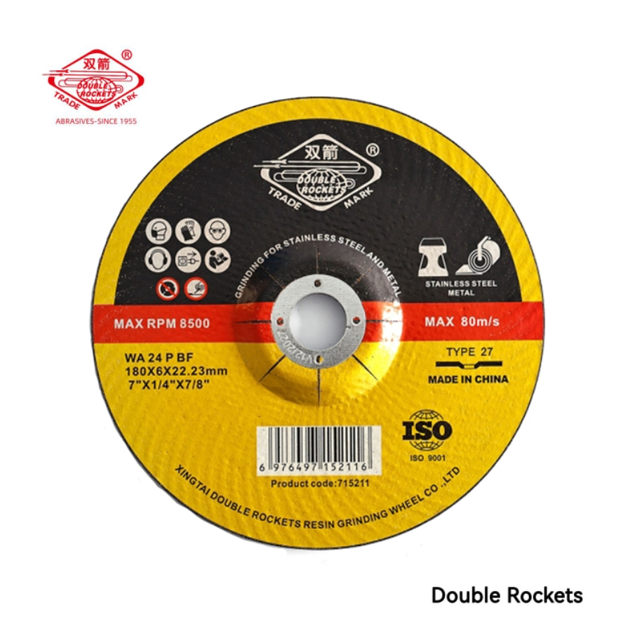 Отрезной круг 7 дюймов для металла, 180x6x22.23 мм