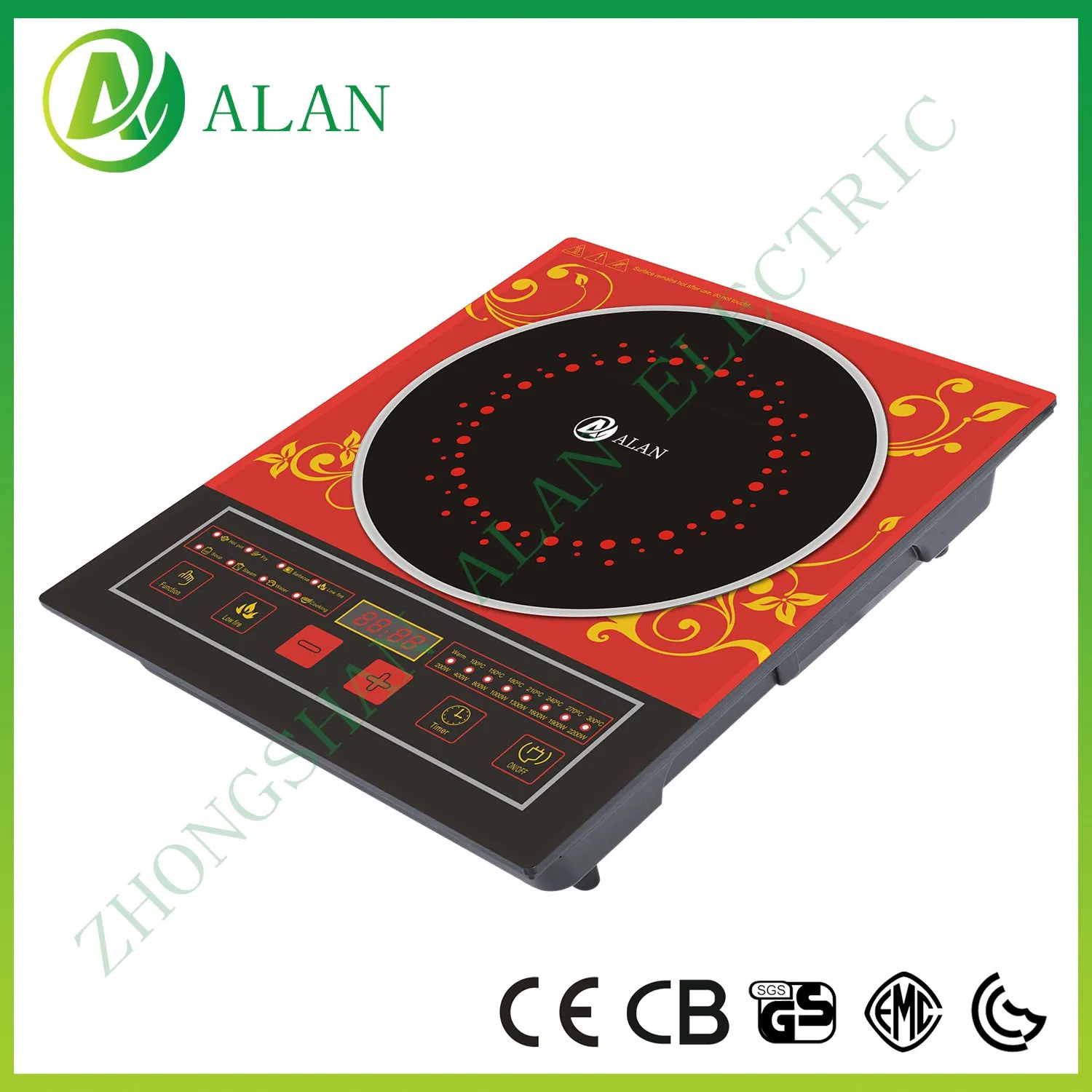 Touch Induction Cookers OEM ODM Home Appliance 2000W Infrared Induction Cooker Commercial Induction Cooker