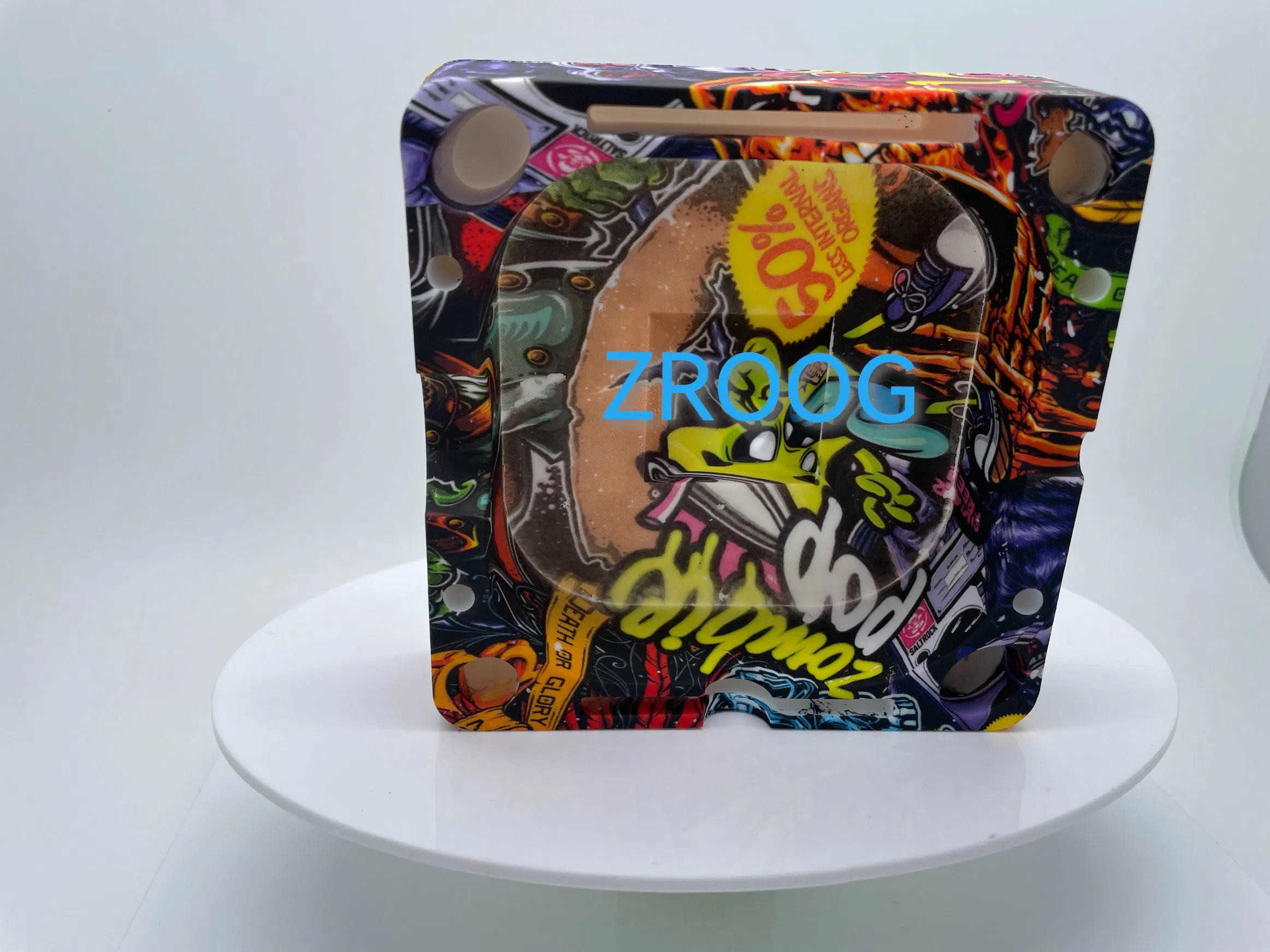 High Temperature Heat Resistant Round Design Cigars Cigarettes Ash Tray for Outdoor