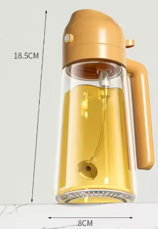 Glass Oil Sprayer Bottle for Food with Freshness Preservation or Kitchen BBQ Tools