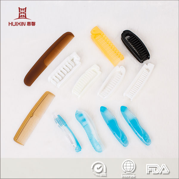 Plastic Cheap Customized Hotel Hair Comb